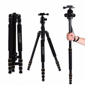 New Zomei Z688 Professional Photographic Travel Compact Tripod For Digital DSLR Cameras