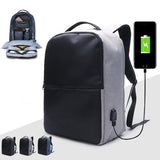 2018 Anti-Theft Traveling Waterproof USB Laptop Backpack