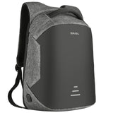 Anti Theft Waterproof Shakeproof Traveling USB Charging Backpack