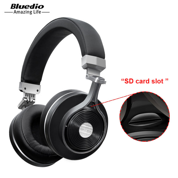 Bluedio T3 Plus Wireless Bluetooth Headphones w/Micro SD Card Slot
