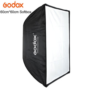 Newest Godox Portable 60 * 60cm / 24" * 24" Umbrella Softbox Reflector for Flash Speedlight