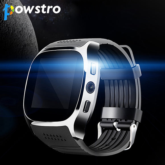 Powstro T8 Bluetooth Smart Watch W/Camera & 1.54 inch IPS Screen Dial