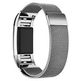 FORNORM Magnetic Lock Strap Fabulous Stainless Steel Metal Smart Watch