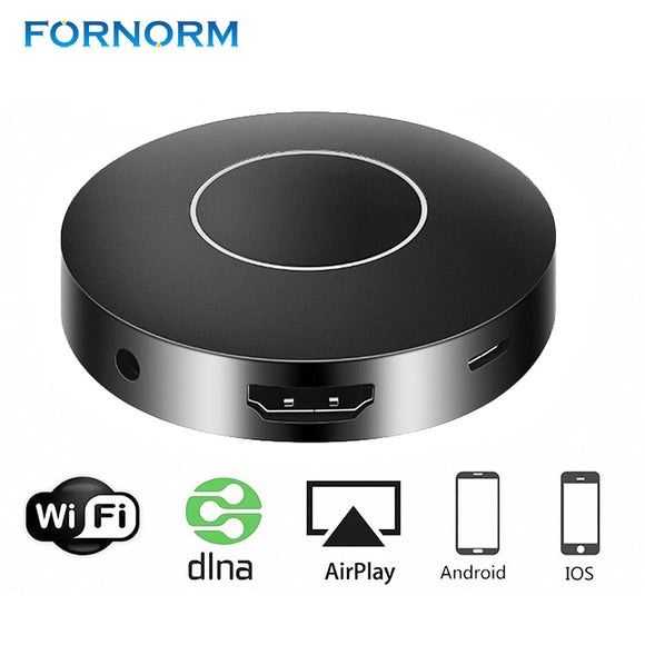 FORNORM Wireless WiFi Display Dongle Receiver