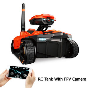 RC Tank YD-211 Wifi FPV 0.3MP Camera App Remote Control Robot