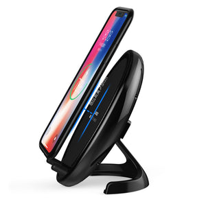 Universal QI Wireless Charger W/Cooling Fan For Samsung Note 8/iPhone X 8