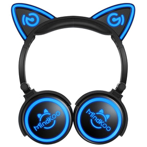 Cat Ear LED Bluetooth Wireless Headphones