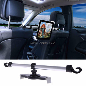 360 Degree Rotation Universal Aluminum Alloy Back Seat Car Mount Stand Holder For Tablets