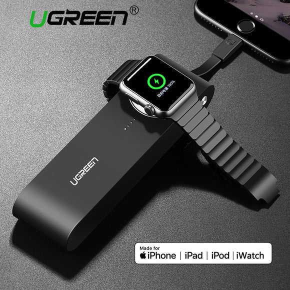 Ugreen 2200mAh/4400mAh Wireless Charger For Apple Watch& iPhone