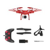 RC Quadcopter Drone w/Wide Angle Lens 0.3MP Camera Wifi Compatible