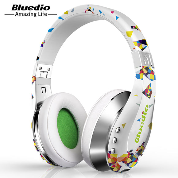 Bluedio (Air) Fashionable Wireless Bluetooth Headphones with Microphone & 3D Surround Sound
