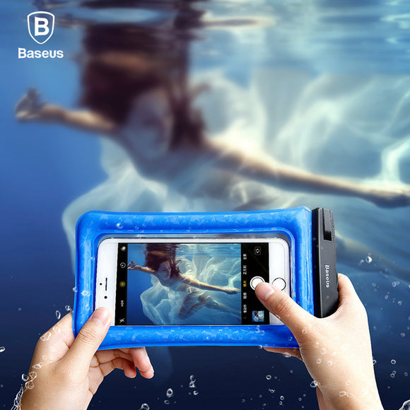 Baseus 6'' Universal IPX8 Waterproof Case For iPhone & Samsung
