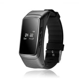 FORNORM 2 in 1 Multifunction Bracelet Wristband Bluetooth Smart Watch