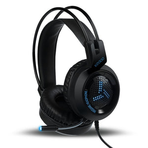 V2000 Bass Stereo Sound Effect Gaming Headphone With Mic for Computer/PC/Laptop