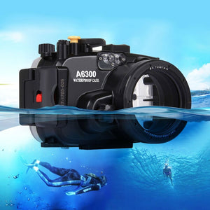 PULUZ 40m Underwater Depth Diving Waterproof Camera For Sony A6300