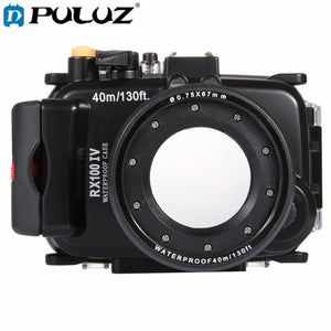 PULUZ 40m Underwater Depth Diving Case Waterproof Camera for Sony A6000