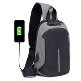 2018 Anti Theft Fashion USB Shoulder Backpack